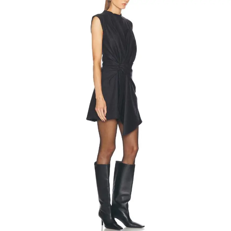 A.L.C. Sleeveless Dress Women's Dark Gray-3