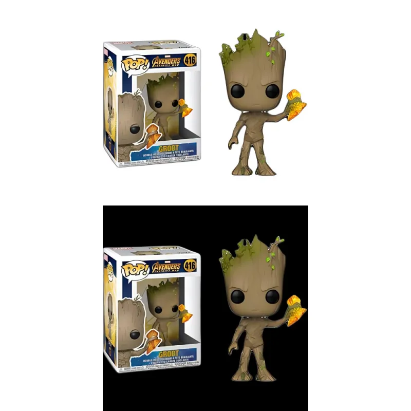 Funko Groot POP! Collection Marvel Movie The Avengers 3  Age Of Ultron Chibi Figures-3