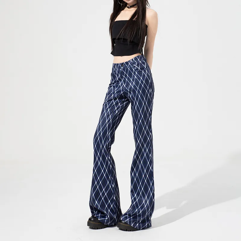 OROI Casual Pants Women's Navy Blue-5
