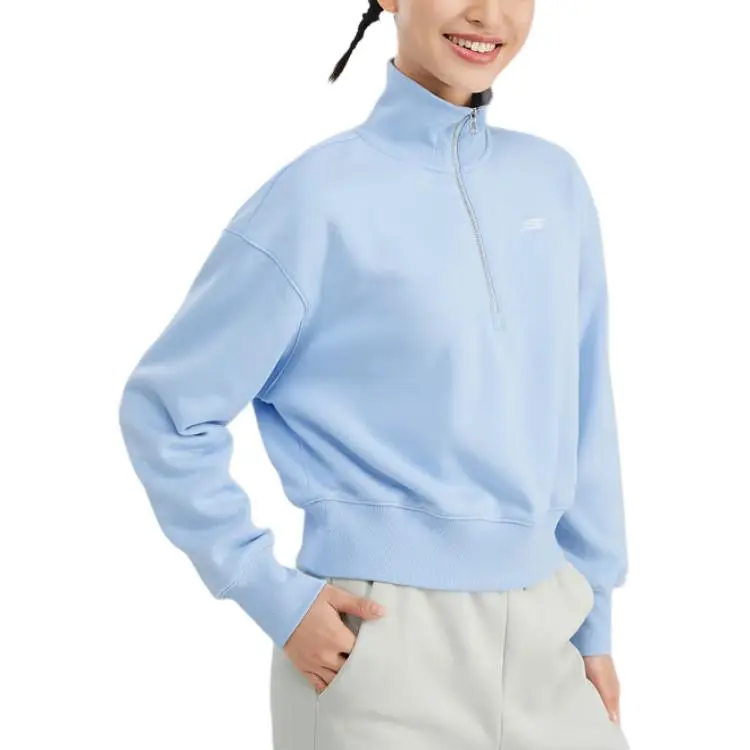Skechers Sweatshirt Women's Moon White Blue-2