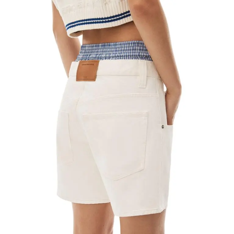 Alexander Wang High-Waisted Boxer Shorts-4