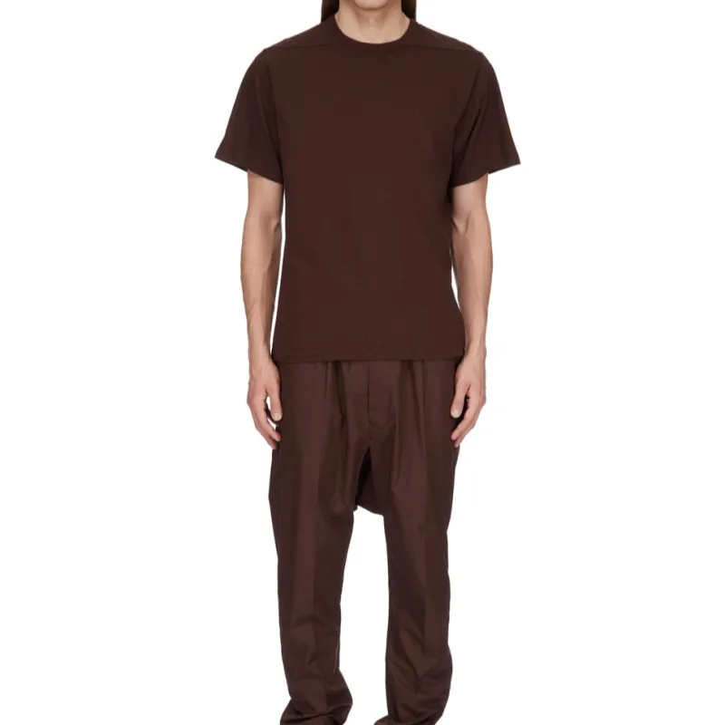 RICK OWENS Short Sleeved Crewneck T Shirt-2