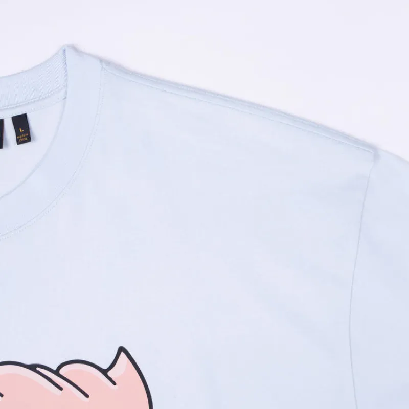 Drew House SS25 T Shirts Unisex Light Blue-2