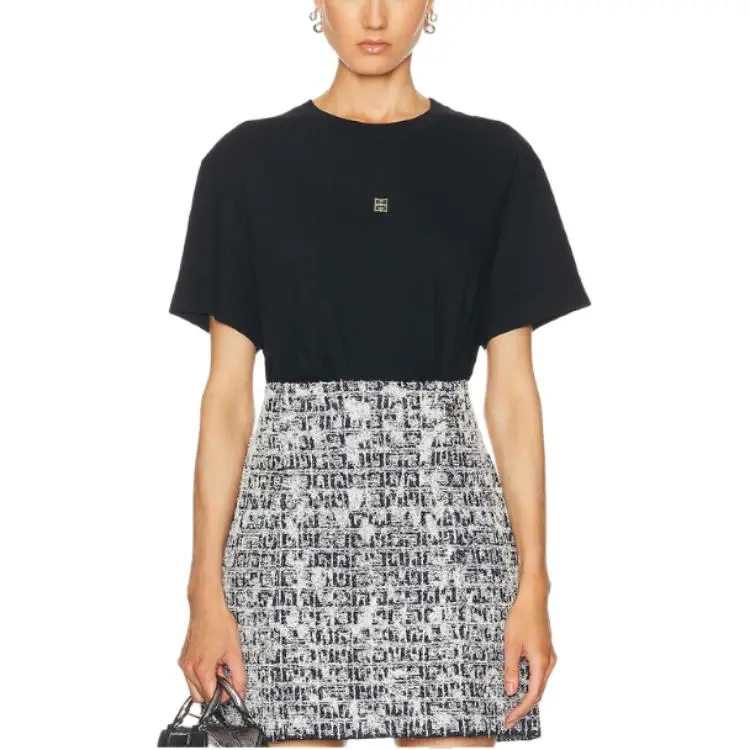 Givenchy 4G Plaque Crewneck T Shirt-2