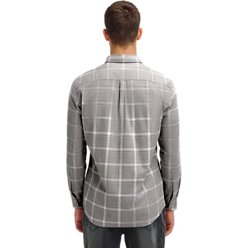 Hush Puppies Shirt Men's Dusty Gray-2