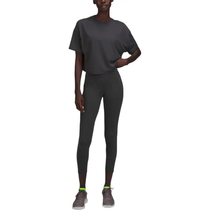 Lululemon Wunder Train Collection High Rise Sports Pants 25' Women's Mixed Color Graphite Gray-2