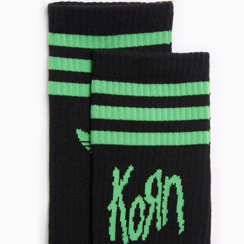 Adidas X KoRn Sock Set 3 Pack Off White/Black/Brown Desert-2