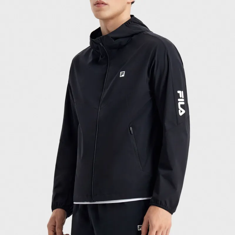 FILA Latte Girl 3.0 Jackets Men Pitch Black-5