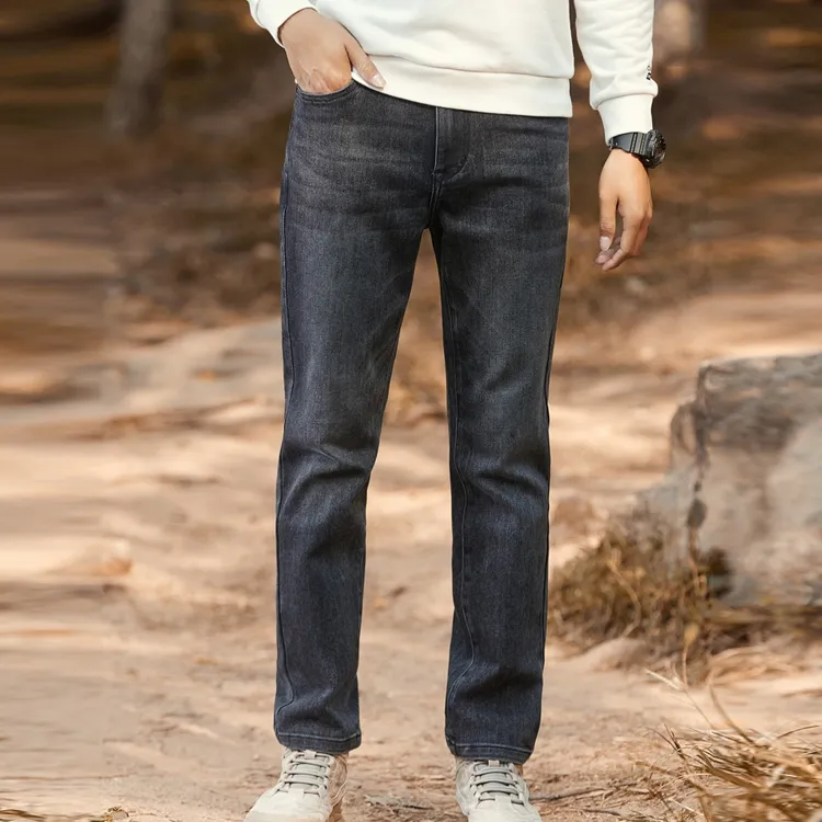 CAMEL Jeans Men Black Gray Color-3