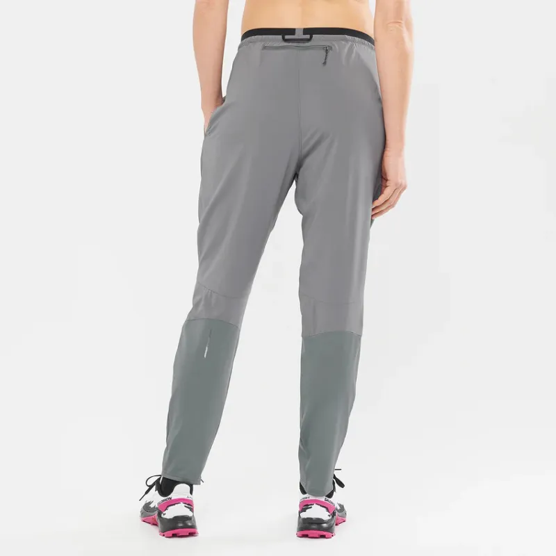 SALOMON CROSS RUN Athletic Trousers Unisex Blue-3