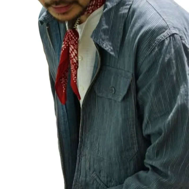 Ralph Lauren Rrl Striped Shirt Jacket-3