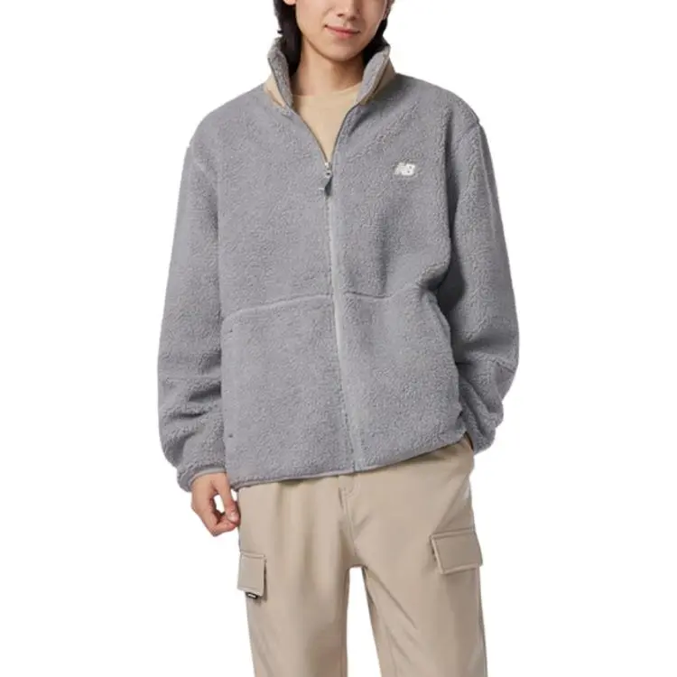New Balance Velvet feel Coat Men's Gray-2