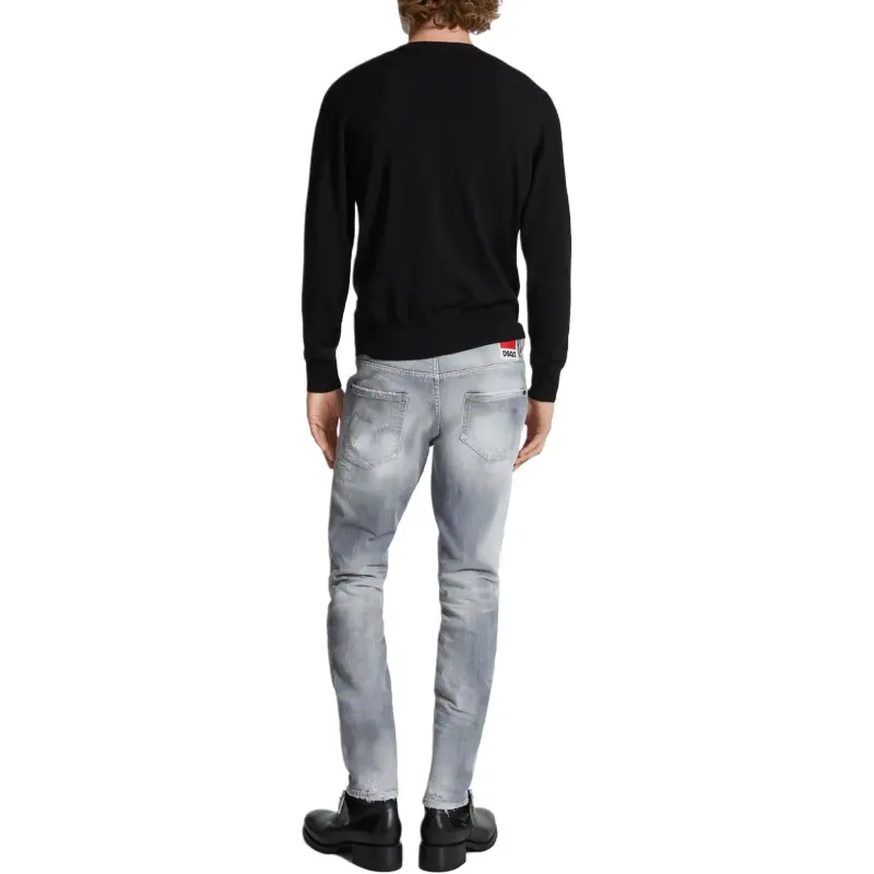 DSQUARED2 Washed Tapered Jeans-3