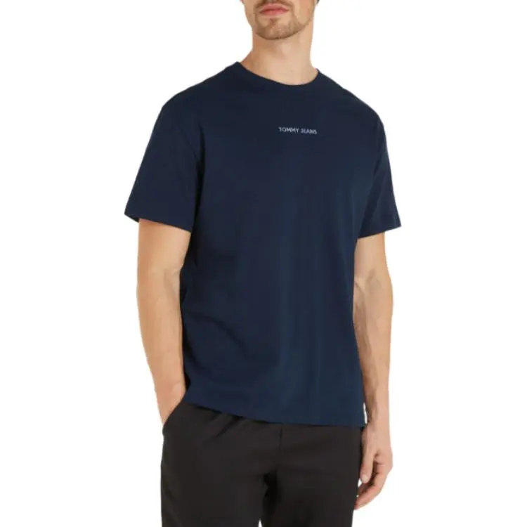 Tommy Hilfiger T Shirt Men's Marine Blue-2