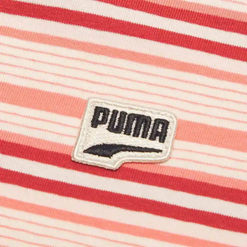 PUMA Short Sleeved Dress Women's Light Pink-2