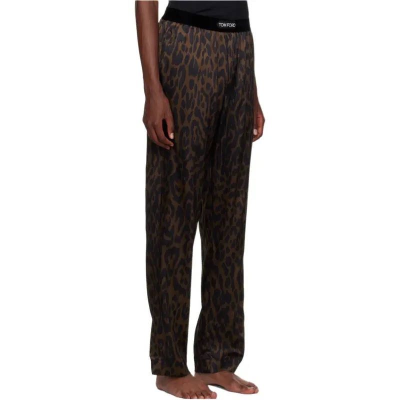 TOM FORD Cheetah Print Pajama Trousers-2