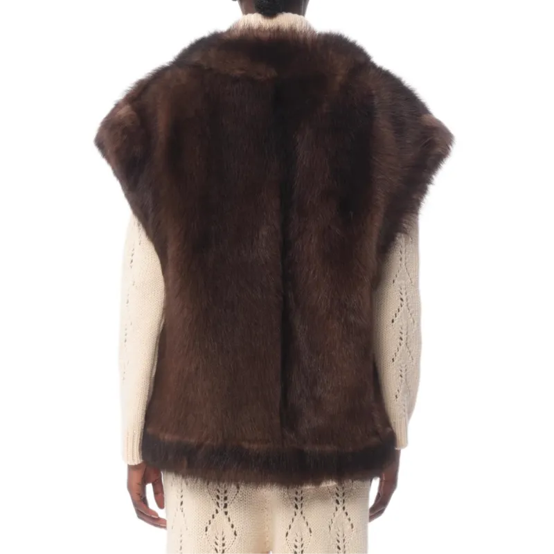 Valentino FW24 Wear A Vest Women's Brown-2