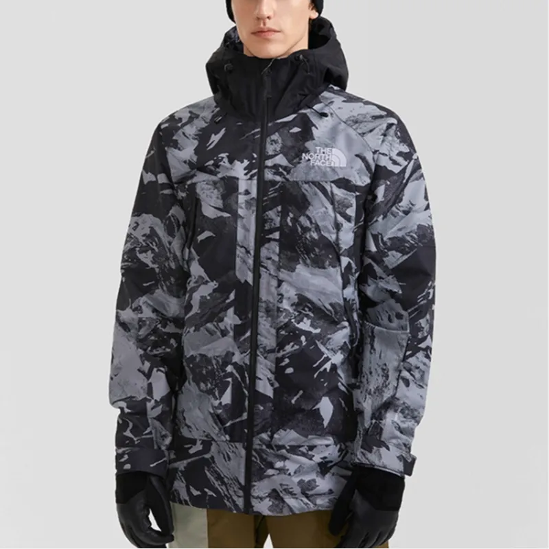 THE NORTH FACE Water Resistant Windbreaker Jacket Men's Asphalt Gray-2