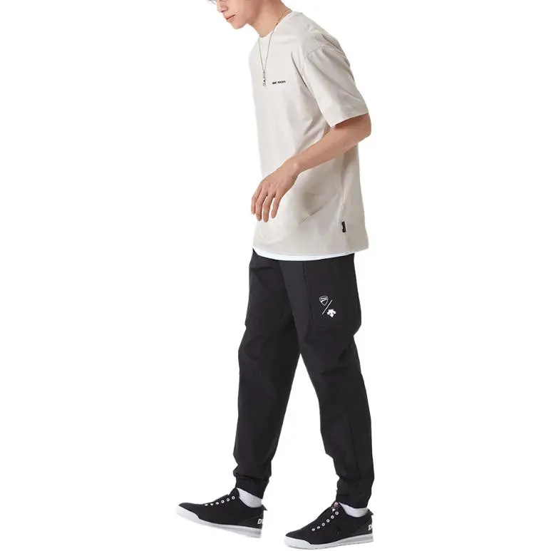 DESCENTE x DUCATI Casual Pants Unisex Black-3