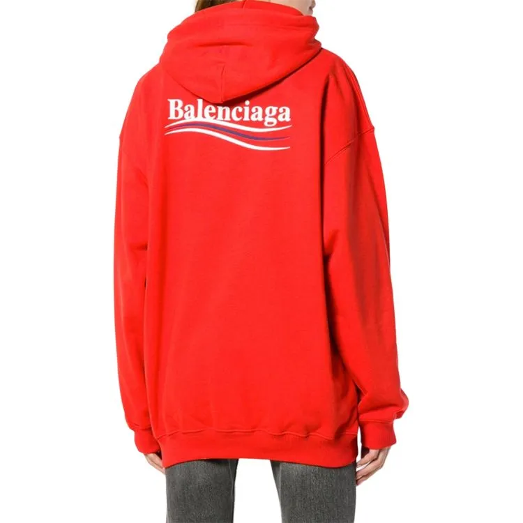 Balenciaga Sweatshirts Women's Red-2