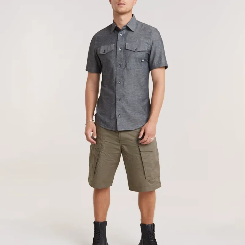 G STAR RAW Shirts Men Gray-3