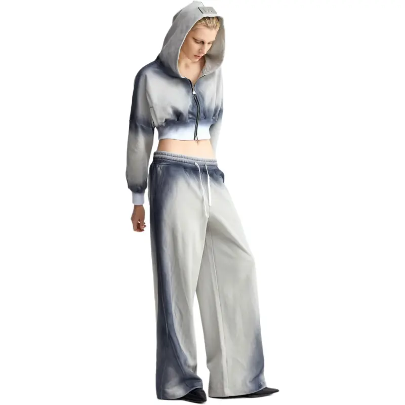 YJ1NGZYZJ Sweatshirt Women's Blue Gray-4
