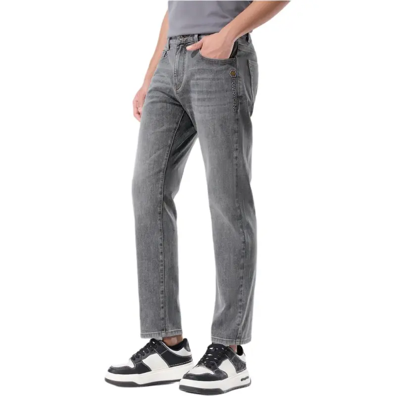 HLA Jeans Men's Black Denim Gradient-4
