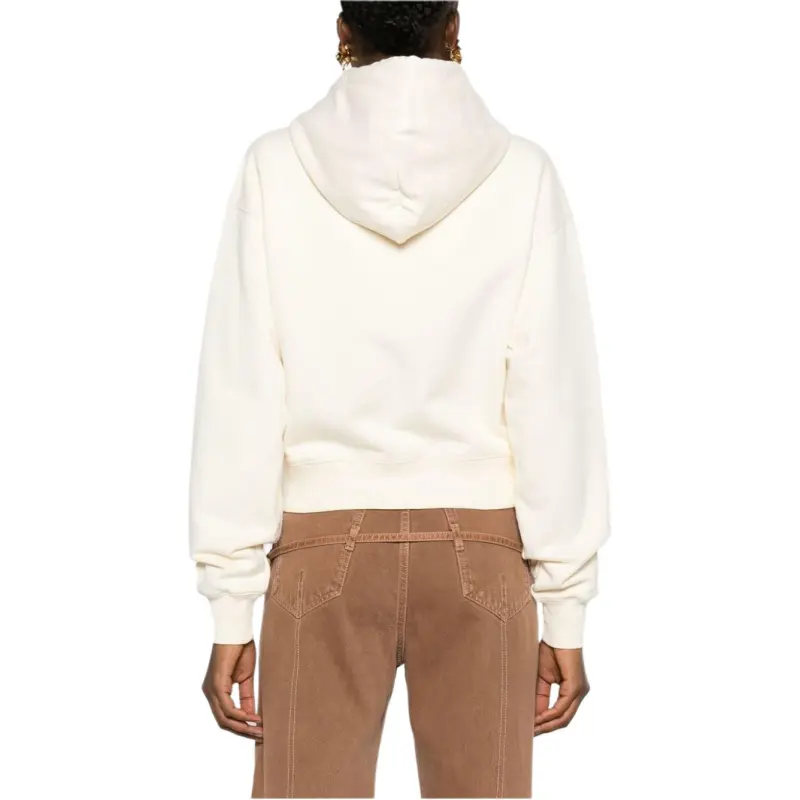 Jacquemus Logo Patch Drawstring Hoodie-4