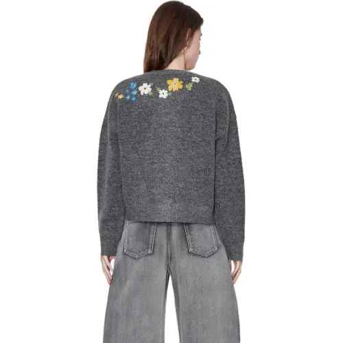Initial Language Knitwear Women's Heather Gray