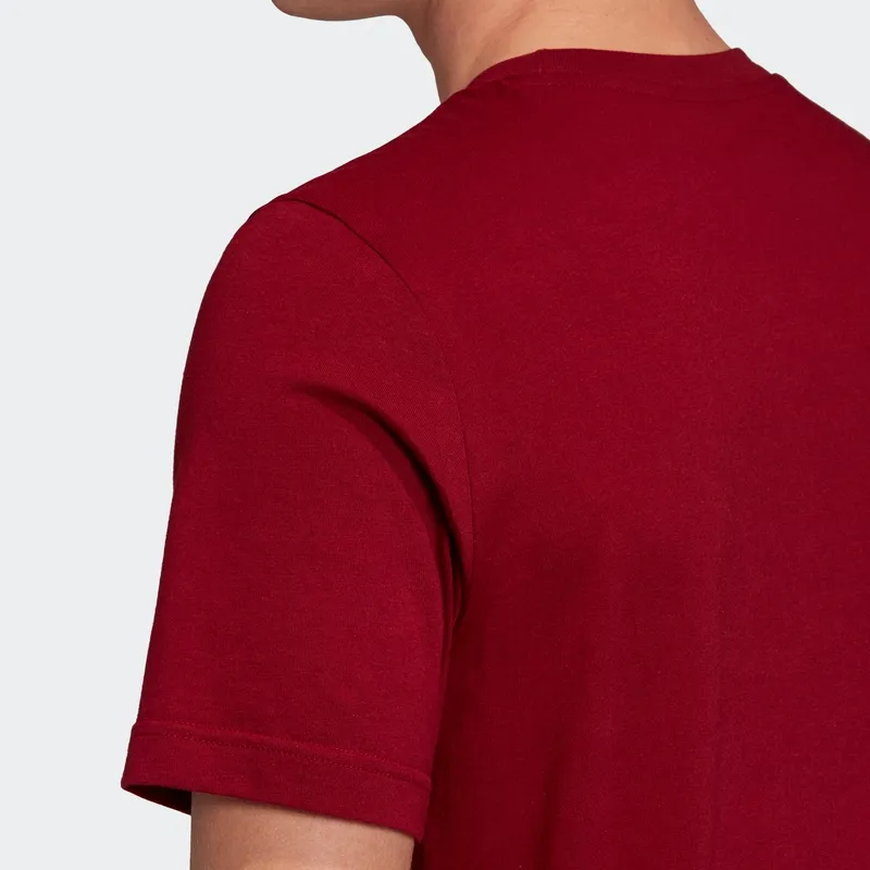 Adidas T Shirts Men Berry Red-4
