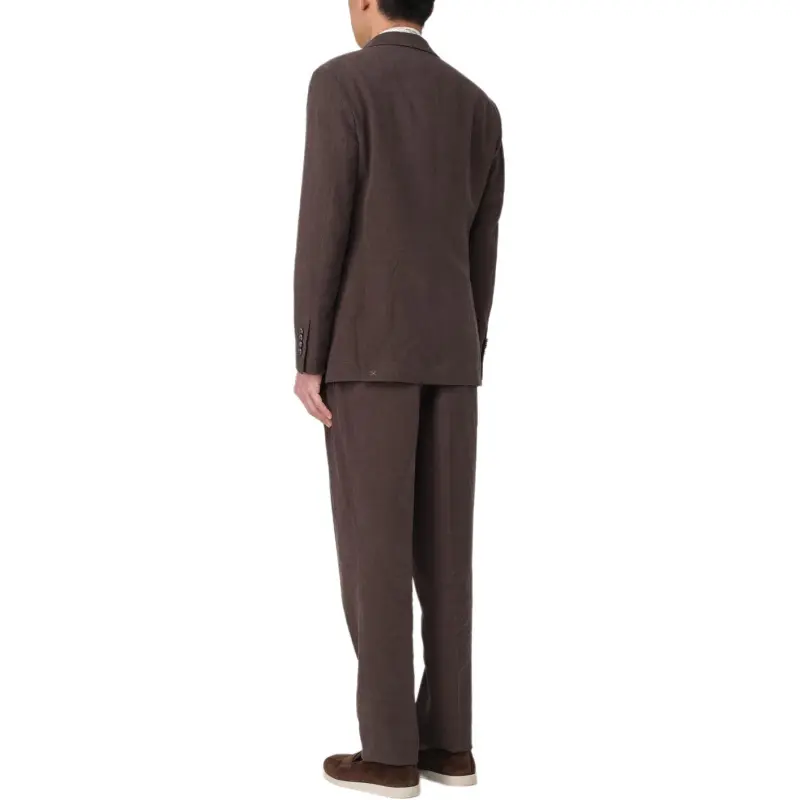 Brunello Cucinelli Double Breasted Two Piece Tailored Suit-7