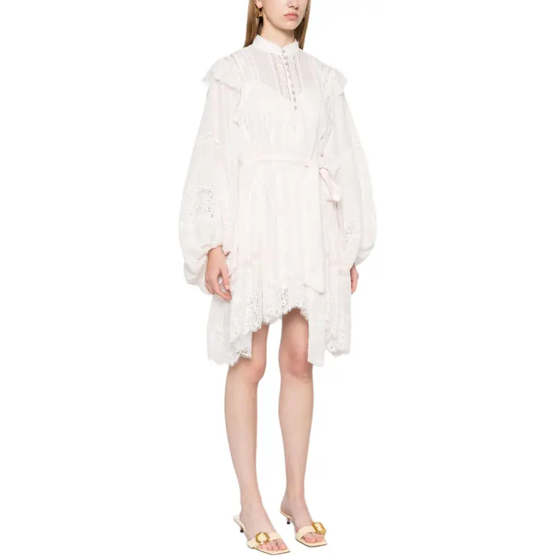 Zimmermann Crush Lace Billow Mini Dress-2