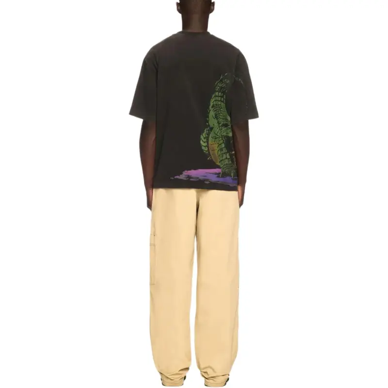 OFF WHITE Logo Embroidered Cargo Pants-3