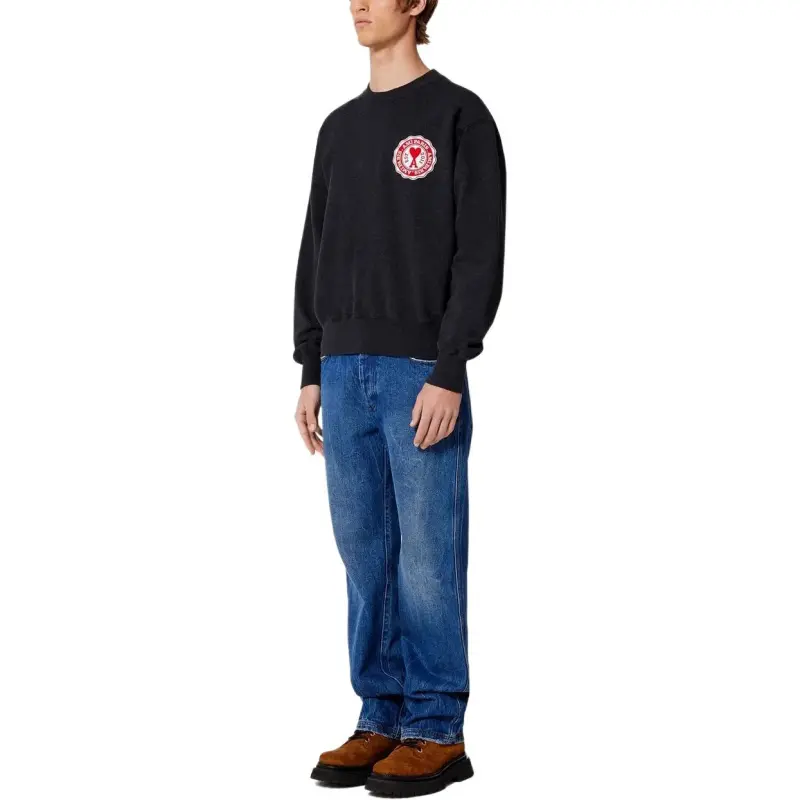 AMIPARIS France Patch Sweatshirt-6