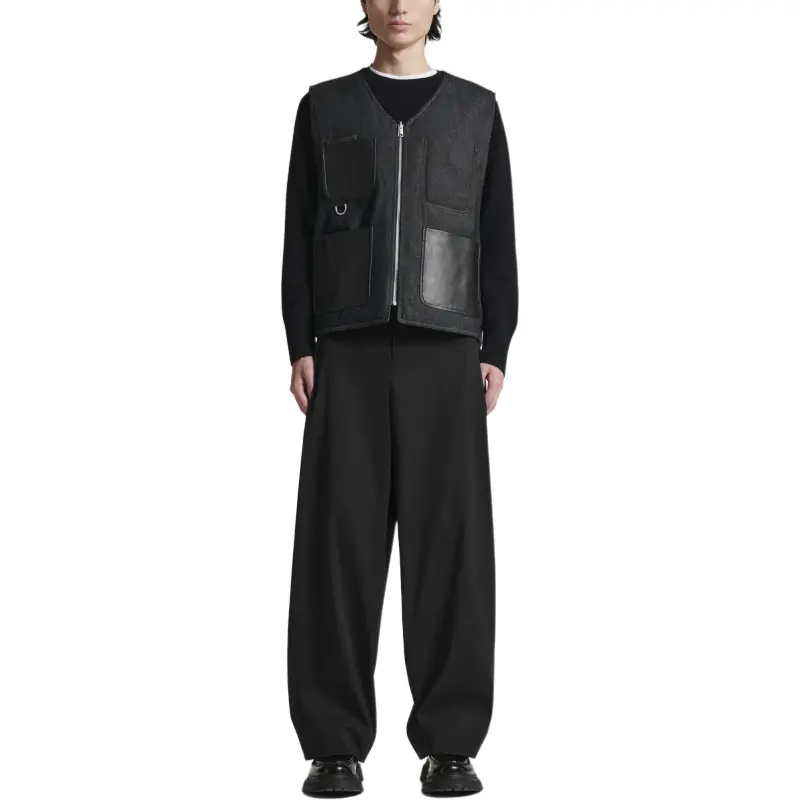 COS Vests Men Indigo/Black-2