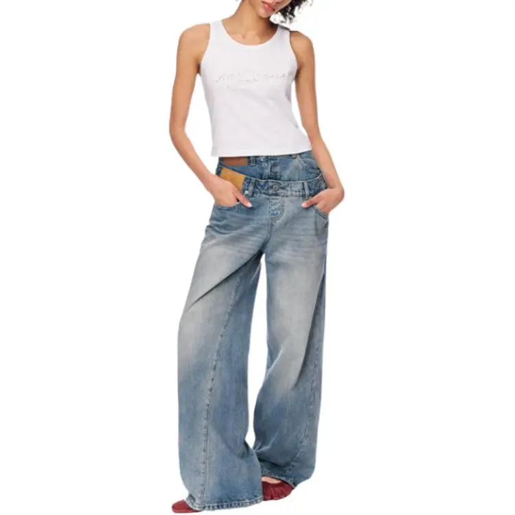Ann Andelman Jeans Women's Blue-5