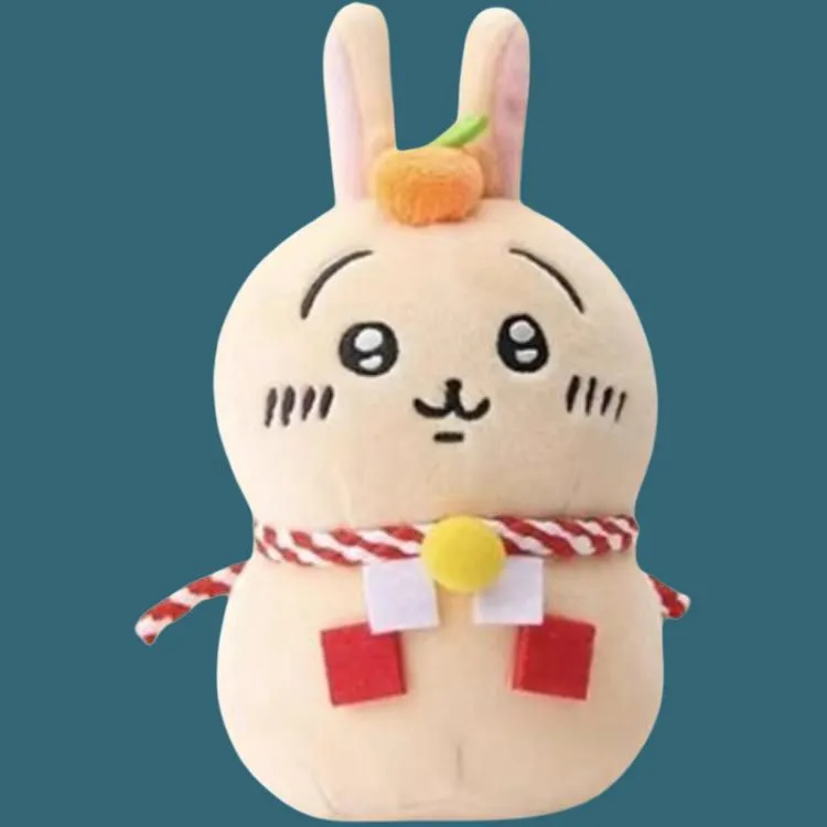 Chiikawa Cake Shape Dolls Plush Doll Approximately 11cm In Height-1