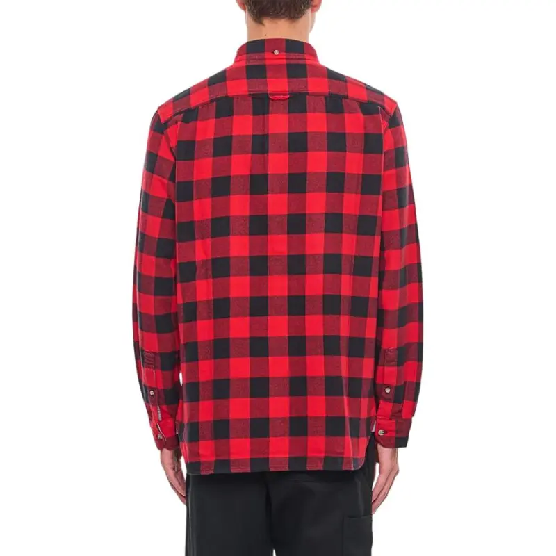 WOOLRICH Checked Pattern Flannel Shirt-1