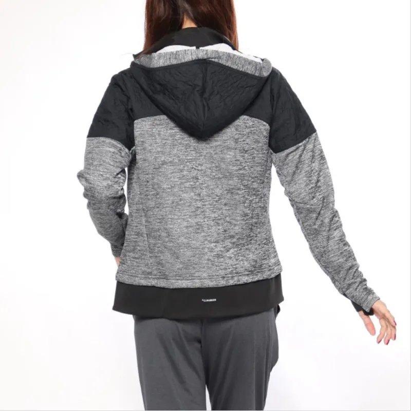Adidas CLIMAWARM Jacket Women's Black Gray-3
