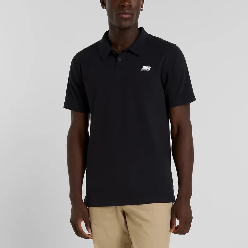 New Balance SS25 Polo Shirt Men's Black-2