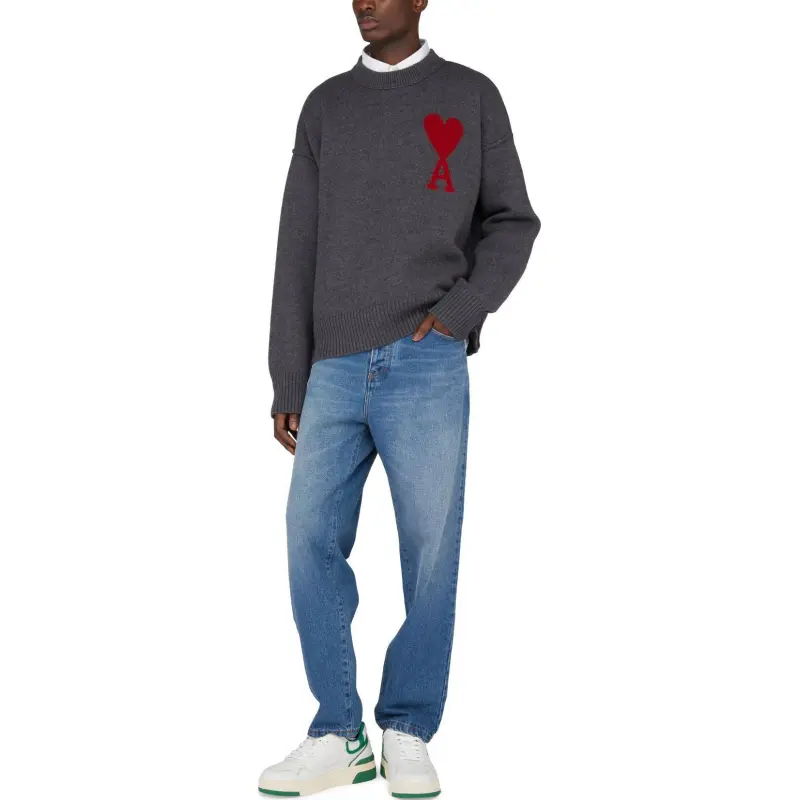 Ami Paris Ami De Coeur Sweater-4