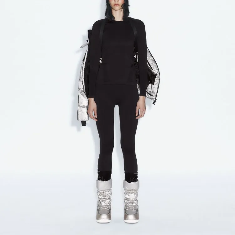 ZARA Skiing Series Leggings Women's Black-1