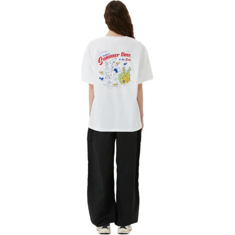 Lee T Shirts Women's White-5