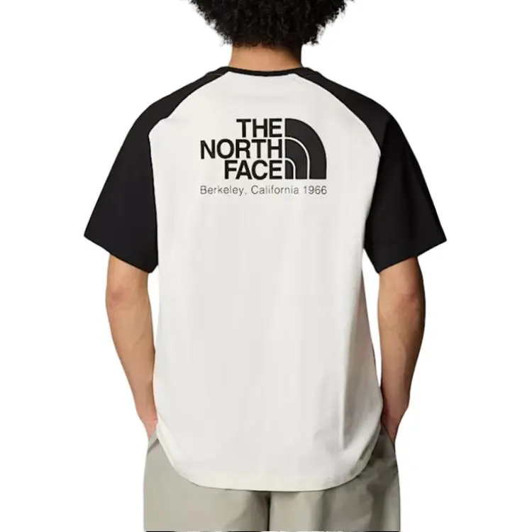 THE NORTH FACE FW24 T Shirt Men's White Sand Dune-3