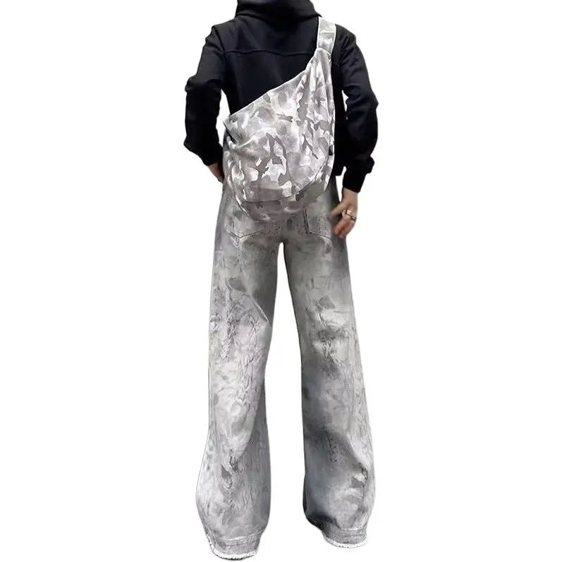 MGXEK Jeans Unisex Gray-4