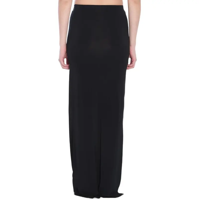 Jacquemus Casual Long Skirt Women's Black-1