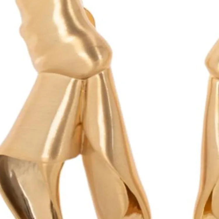 CULT GAIA Brass Clip on Earrings-1