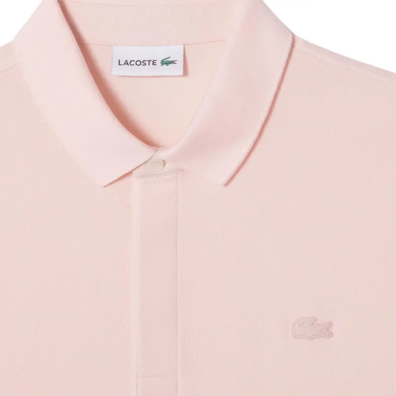 LACOSTE Polo Shirt Men's Flesh Pink-3