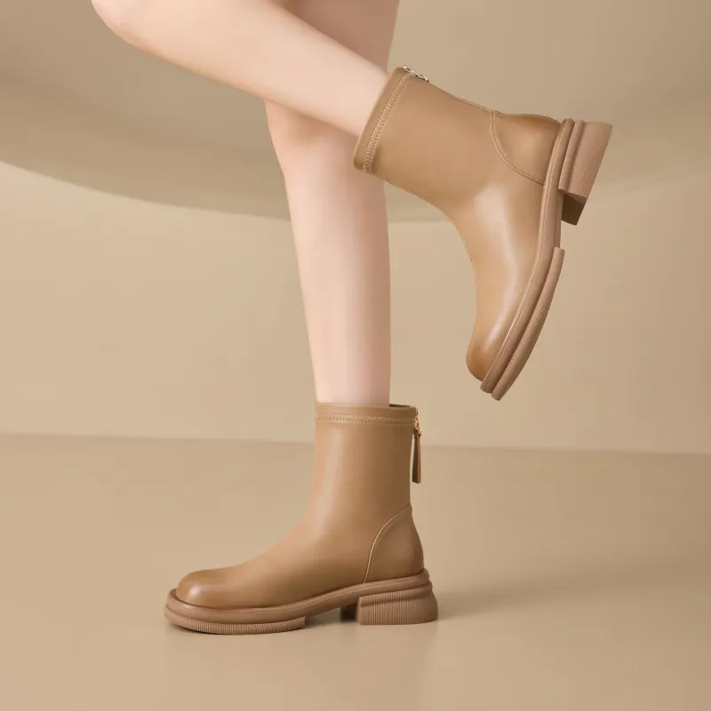 KEKAFU Short Chelsea Boots 4.5cm Women's-15
