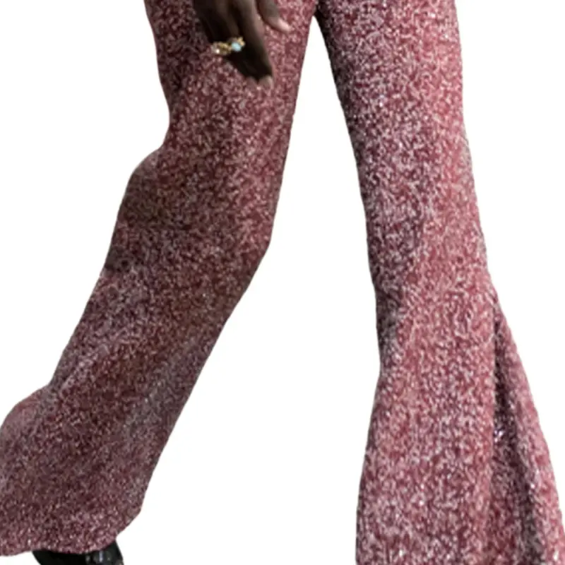 CHANEL Casual Pants Women's Pink-3